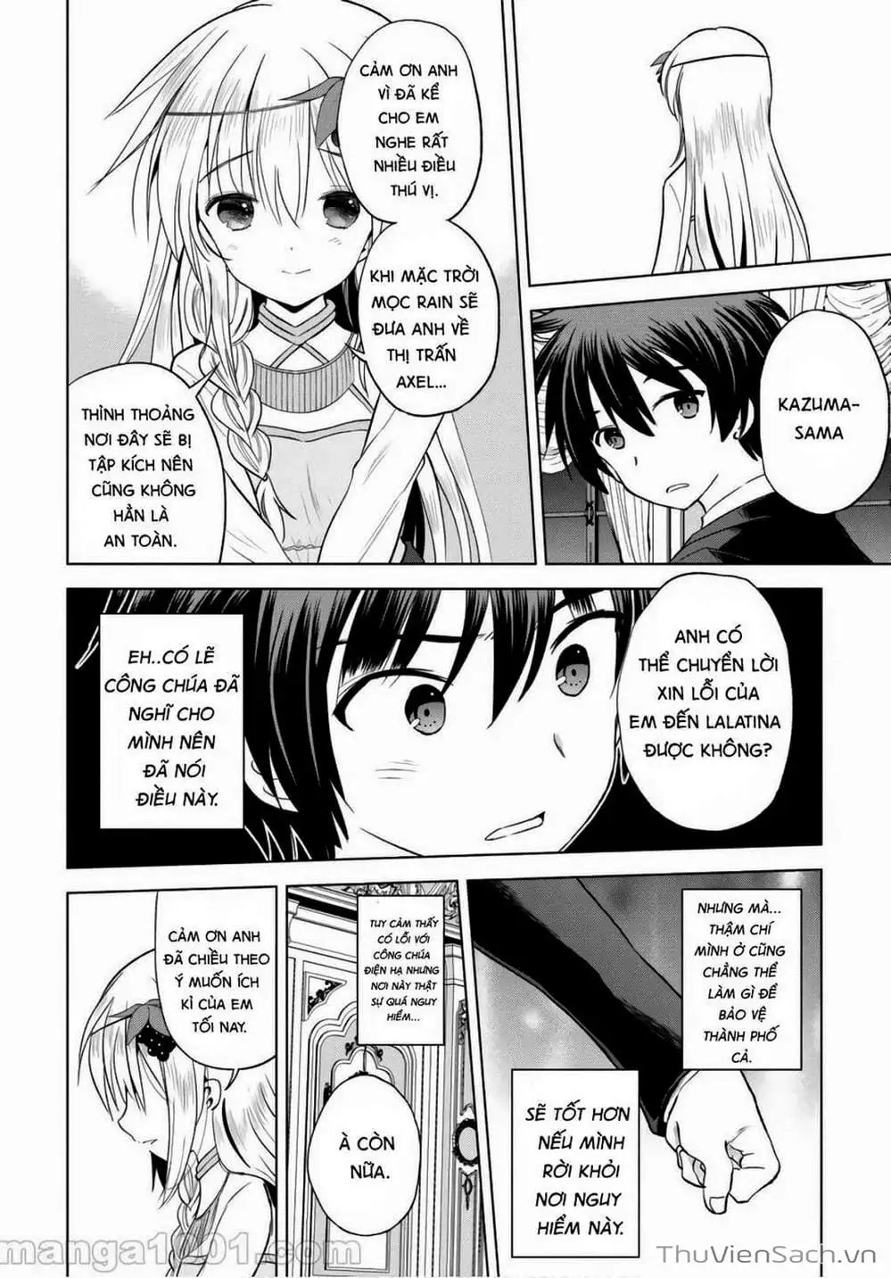 Truyện Tranh Hãy Ban Phúc Lành Cho Thế Giới Tuyệt Vời Này! trang 6