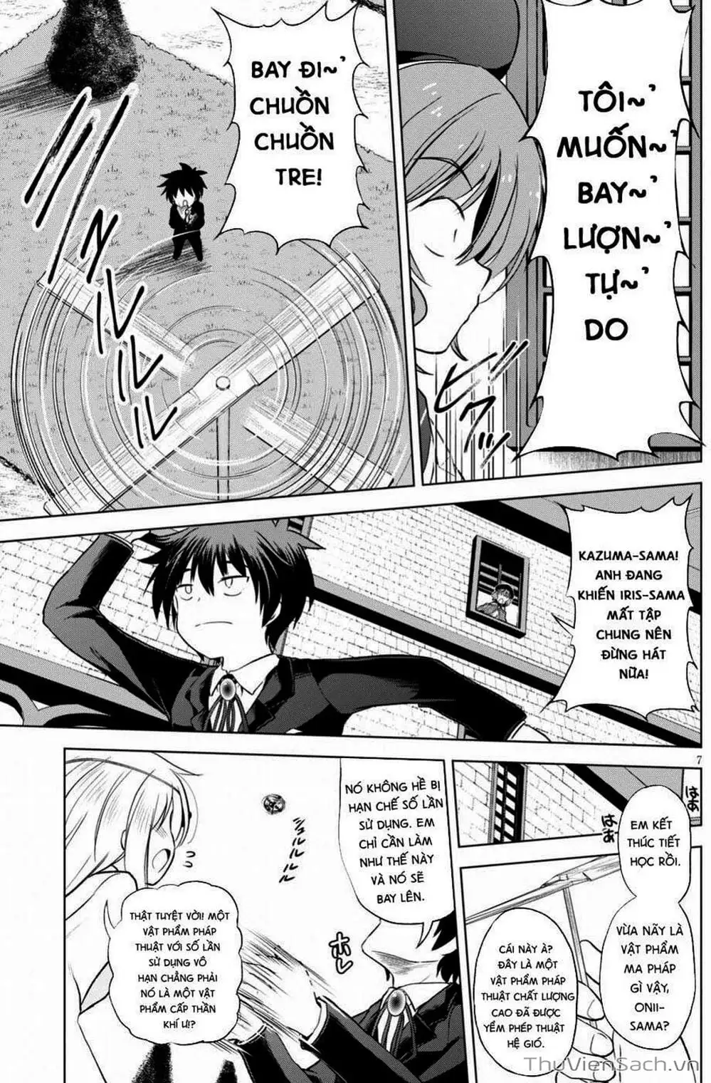 Truyện Tranh Hãy Ban Phúc Lành Cho Thế Giới Tuyệt Vời Này! trang 6