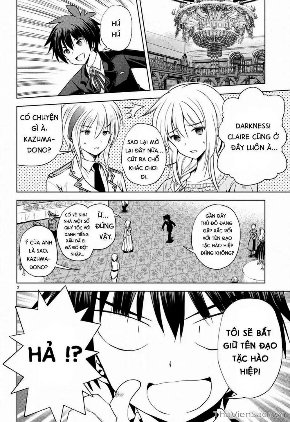 Truyện Tranh Hãy Ban Phúc Lành Cho Thế Giới Tuyệt Vời Này! trang 6