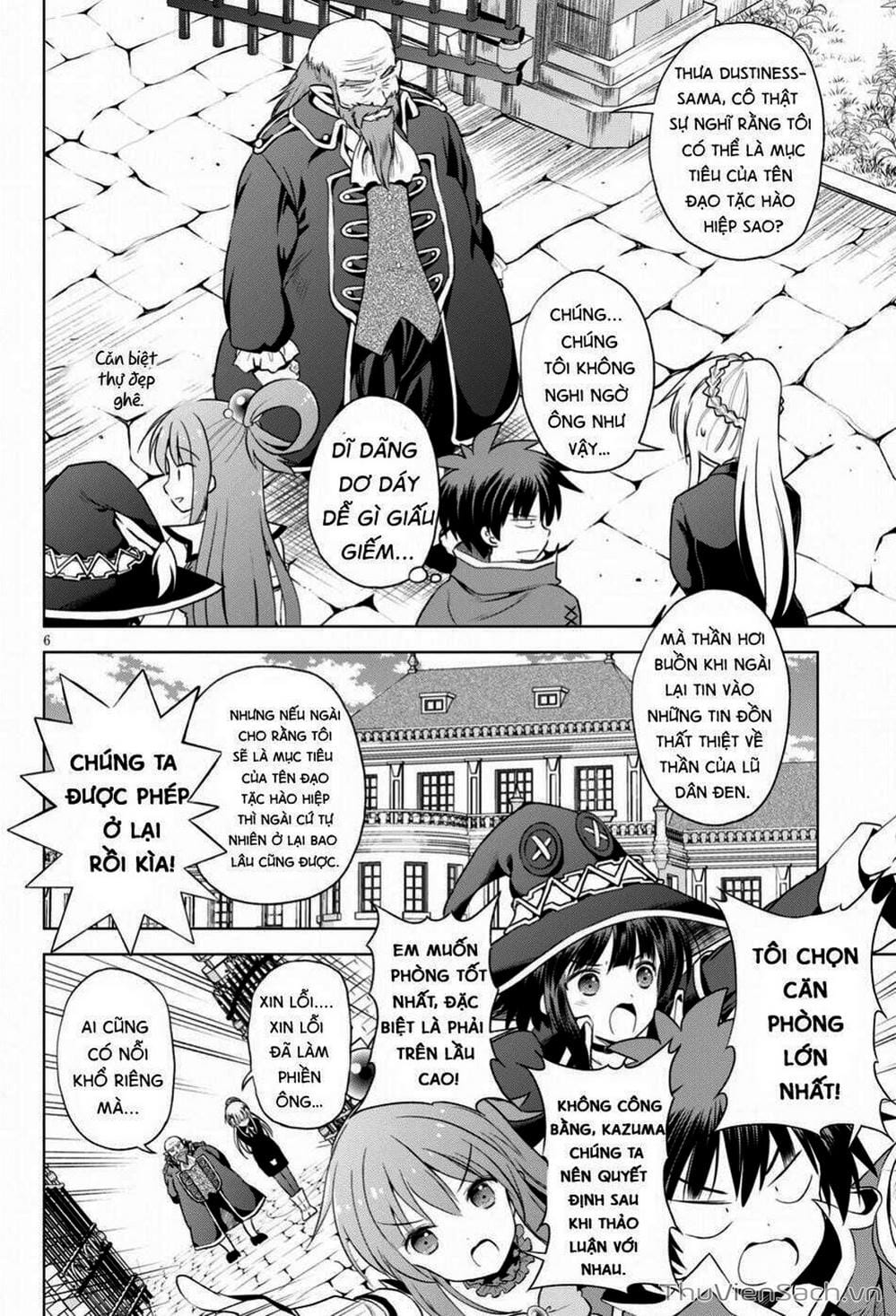 Truyện Tranh Hãy Ban Phúc Lành Cho Thế Giới Tuyệt Vời Này! trang 6