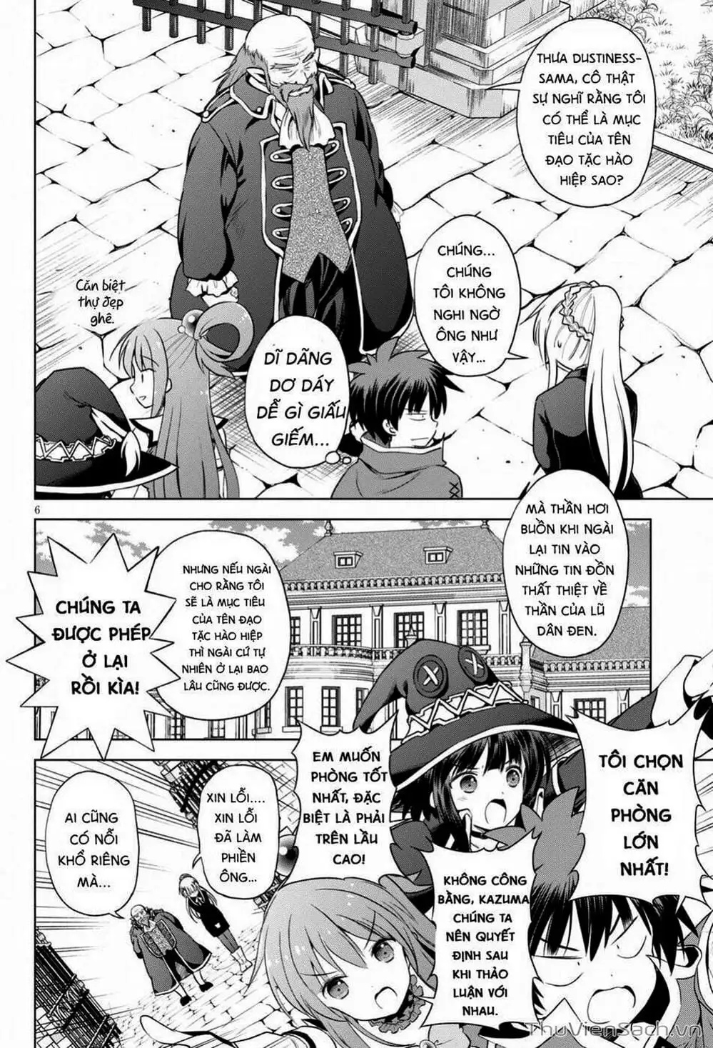 Truyện Tranh Hãy Ban Phúc Lành Cho Thế Giới Tuyệt Vời Này! trang 6