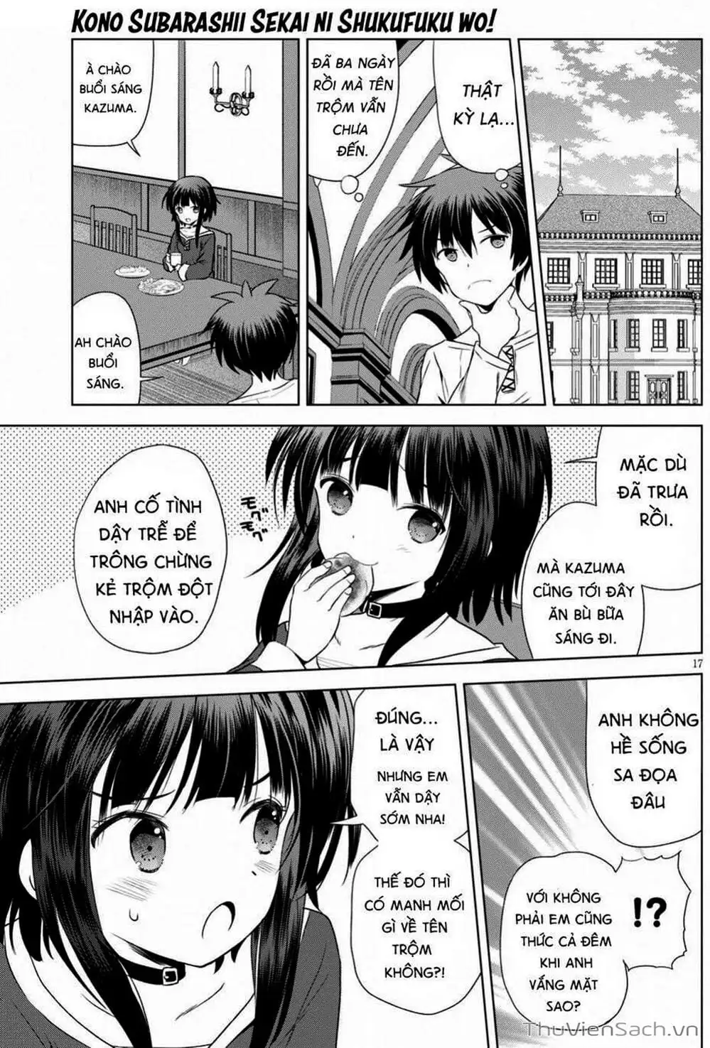 Truyện Tranh Hãy Ban Phúc Lành Cho Thế Giới Tuyệt Vời Này! trang 6