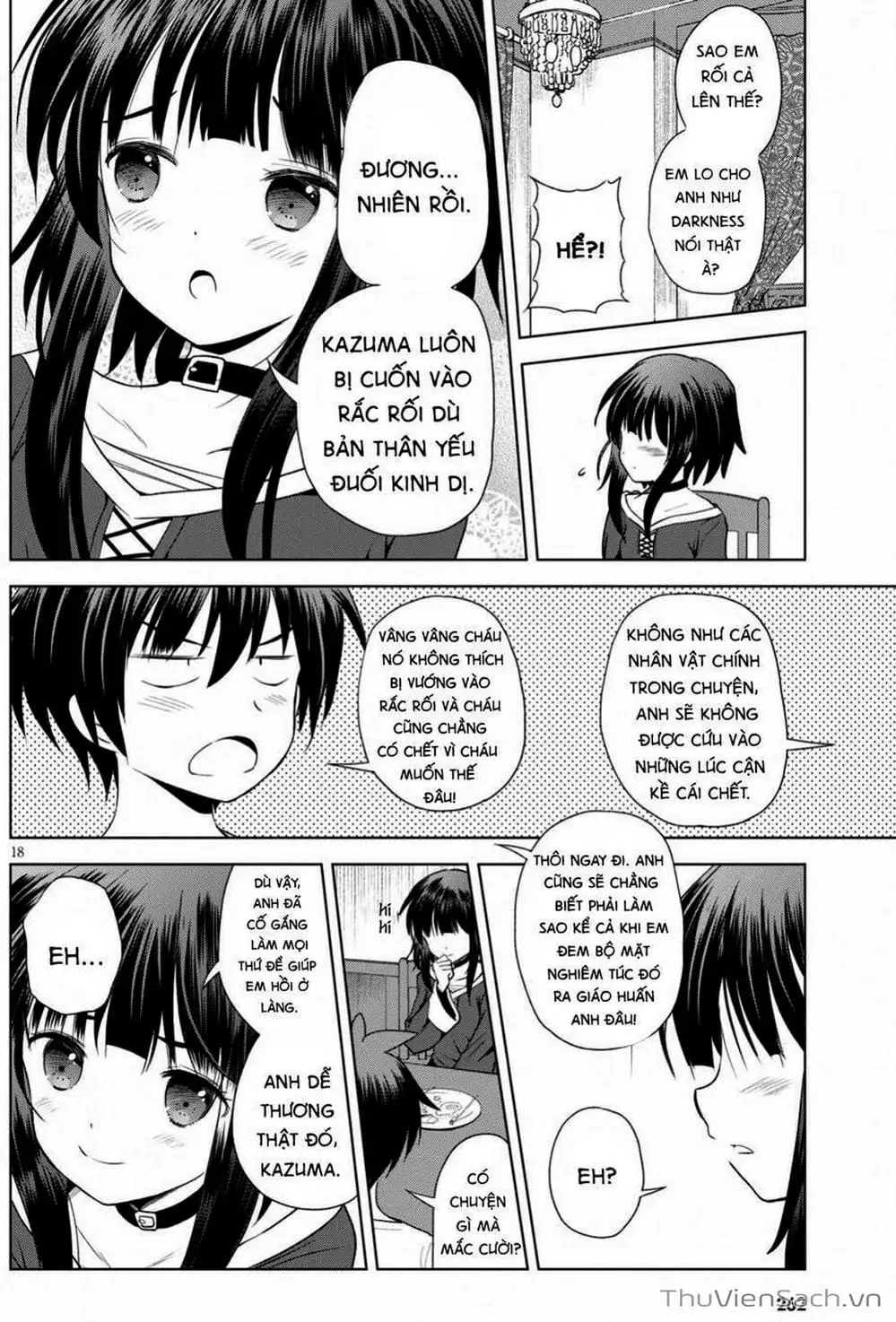 Truyện Tranh Hãy Ban Phúc Lành Cho Thế Giới Tuyệt Vời Này! trang 6