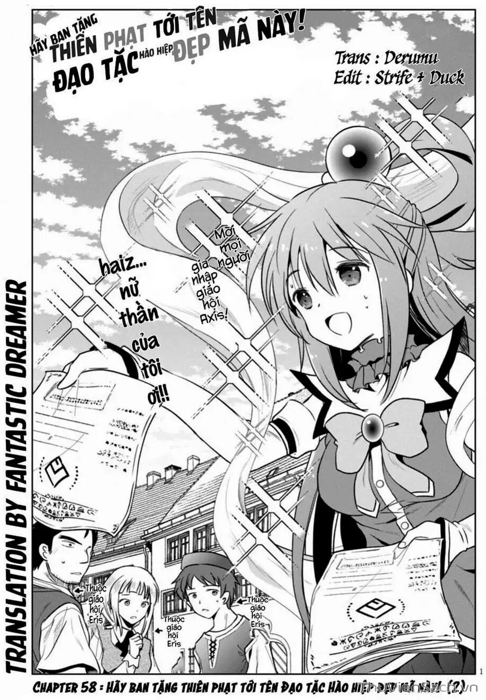 Truyện Tranh Hãy Ban Phúc Lành Cho Thế Giới Tuyệt Vời Này! trang 6