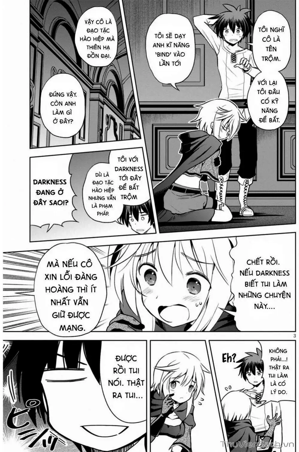 Truyện Tranh Hãy Ban Phúc Lành Cho Thế Giới Tuyệt Vời Này! trang 6