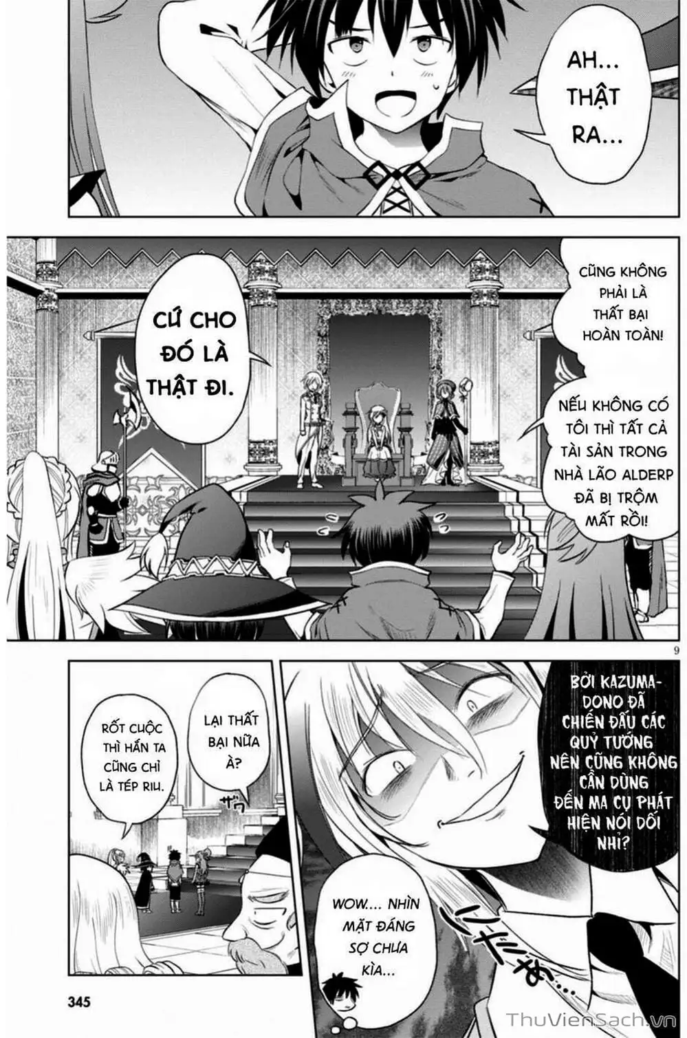 Truyện Tranh Hãy Ban Phúc Lành Cho Thế Giới Tuyệt Vời Này! trang 6