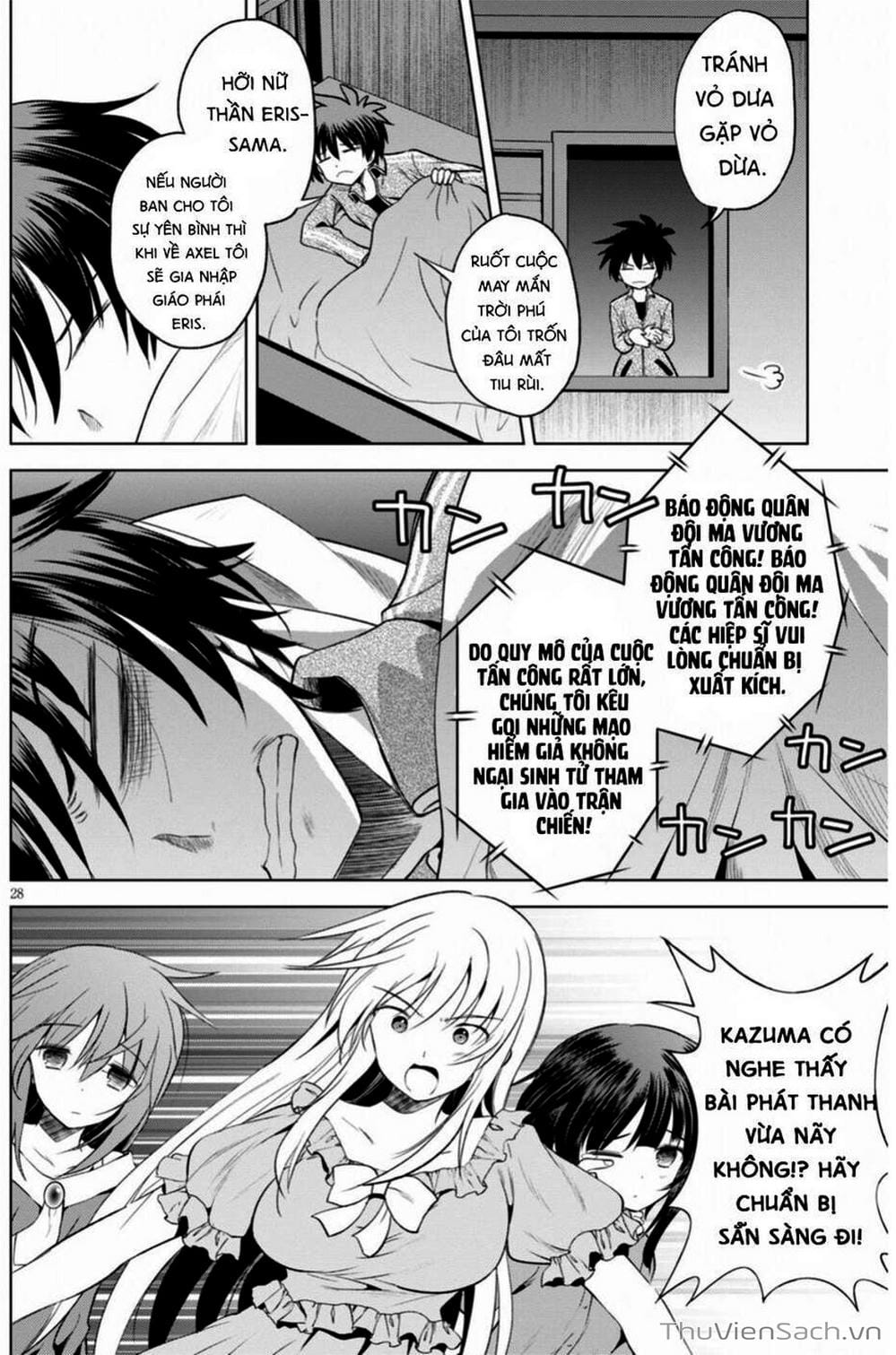 Truyện Tranh Hãy Ban Phúc Lành Cho Thế Giới Tuyệt Vời Này! trang 6