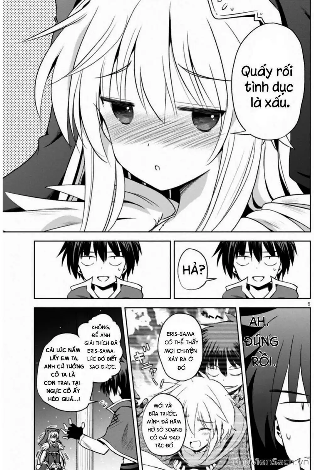 Truyện Tranh Hãy Ban Phúc Lành Cho Thế Giới Tuyệt Vời Này! trang 6