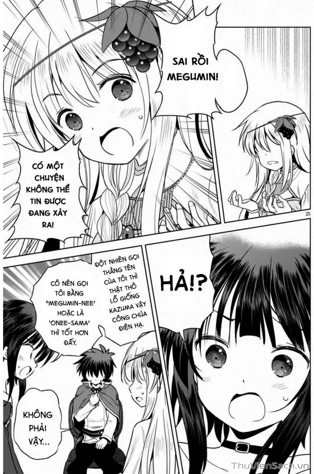 Truyện Tranh Hãy Ban Phúc Lành Cho Thế Giới Tuyệt Vời Này! trang 6