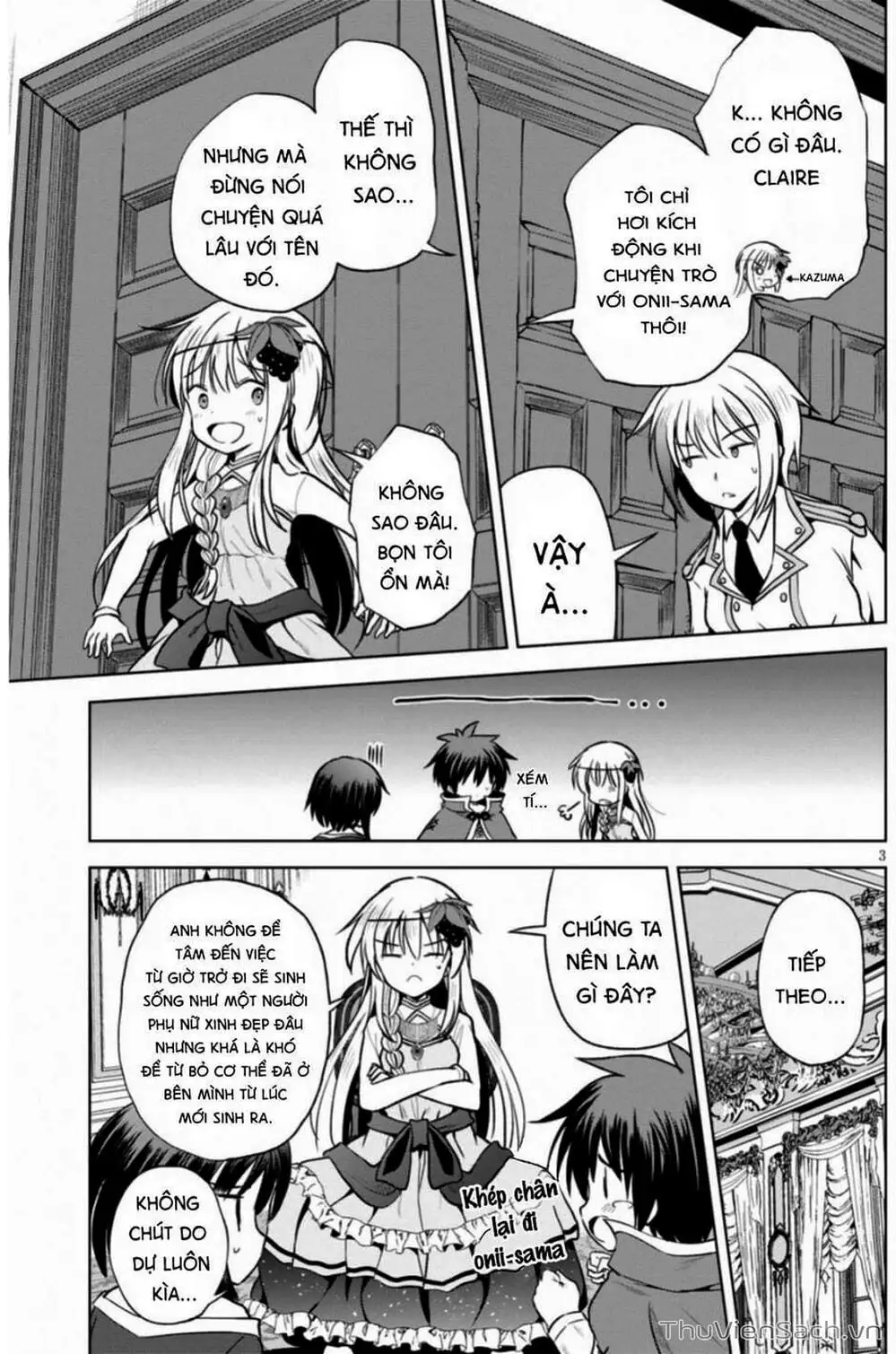 Truyện Tranh Hãy Ban Phúc Lành Cho Thế Giới Tuyệt Vời Này! trang 6
