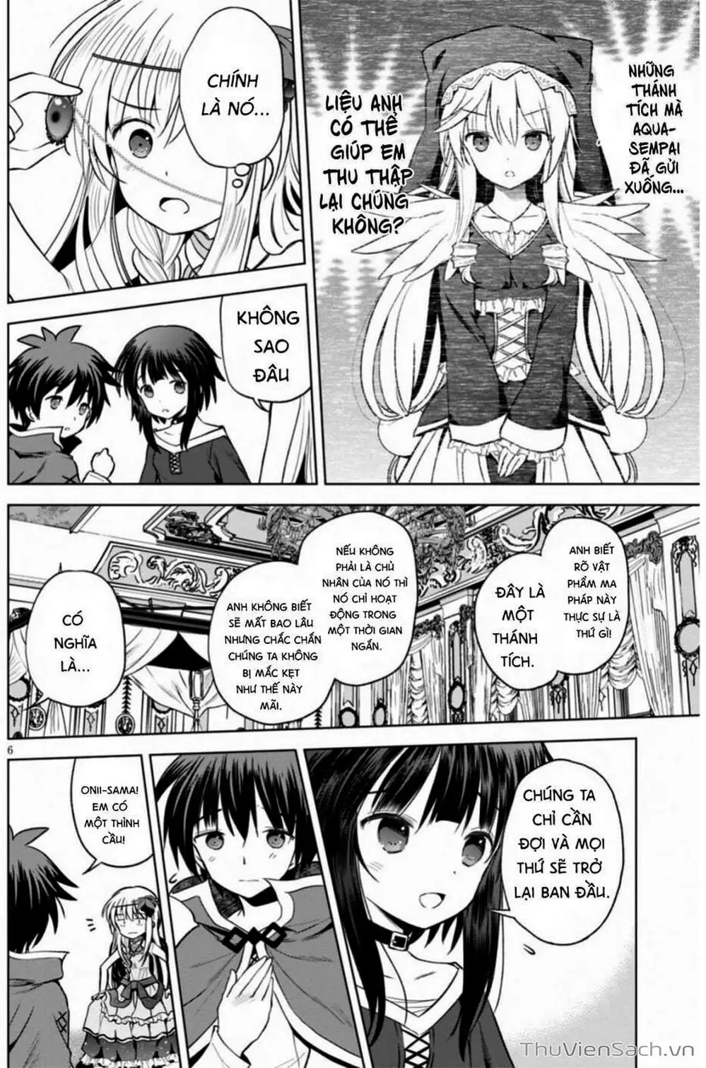 Truyện Tranh Hãy Ban Phúc Lành Cho Thế Giới Tuyệt Vời Này! trang 6