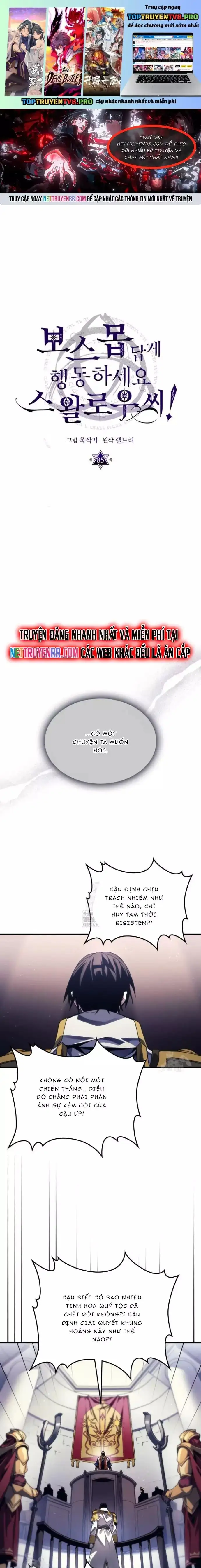 Truyện Tranh Hãy Hành Động Như Một Boss Đi Ngài Mr. Devourer trang 7