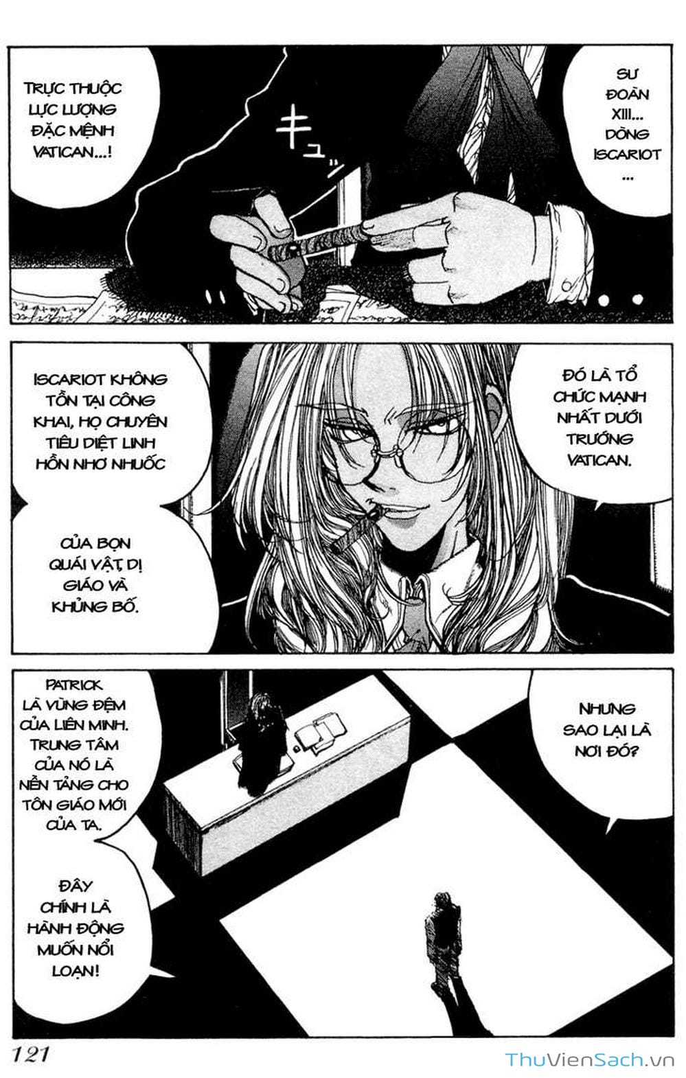 Truyện Tranh Kinh Tởm - Hellsing trang 116