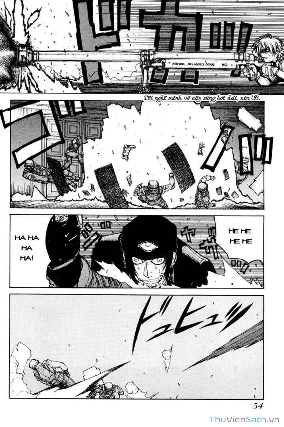 Truyện Tranh Kinh Tởm - Hellsing trang 7