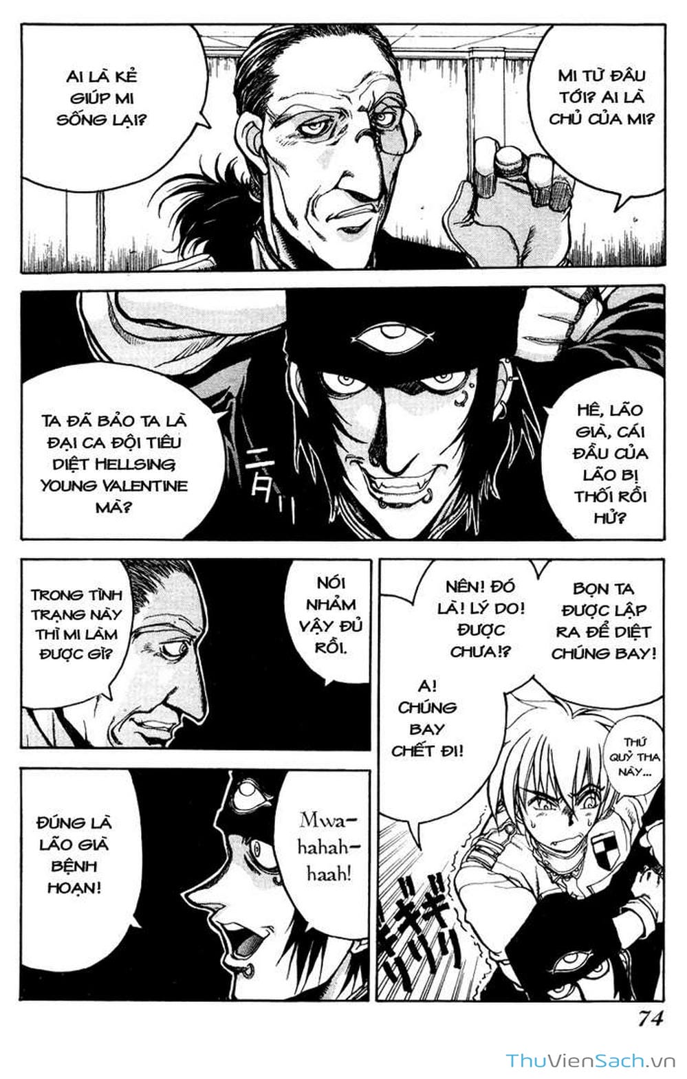 Truyện Tranh Kinh Tởm - Hellsing trang 269