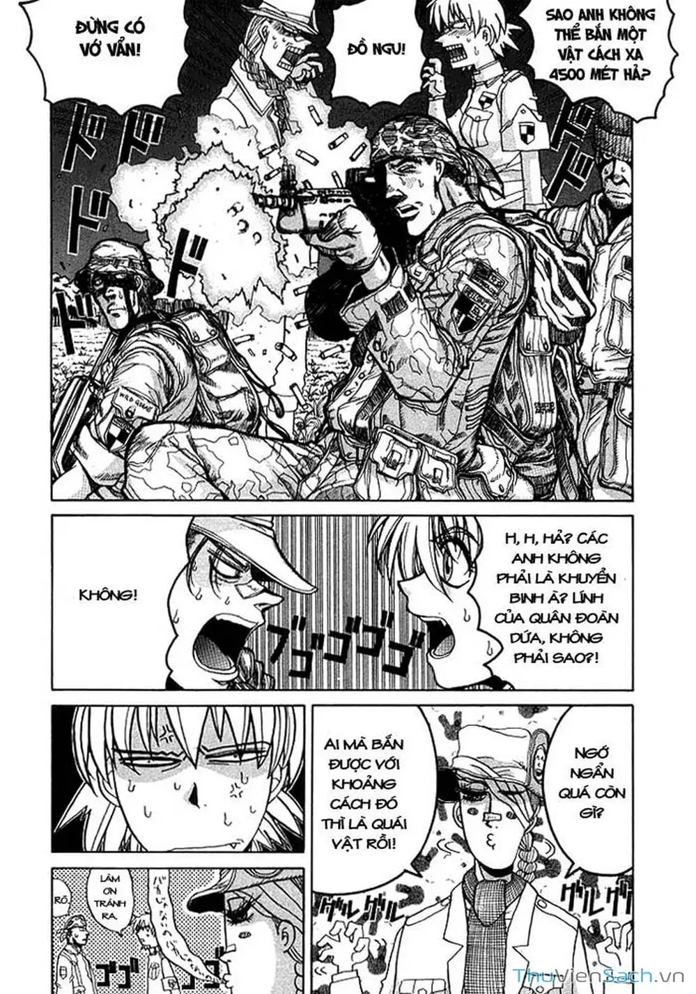 Truyện Tranh Kinh Tởm - Hellsing trang 7