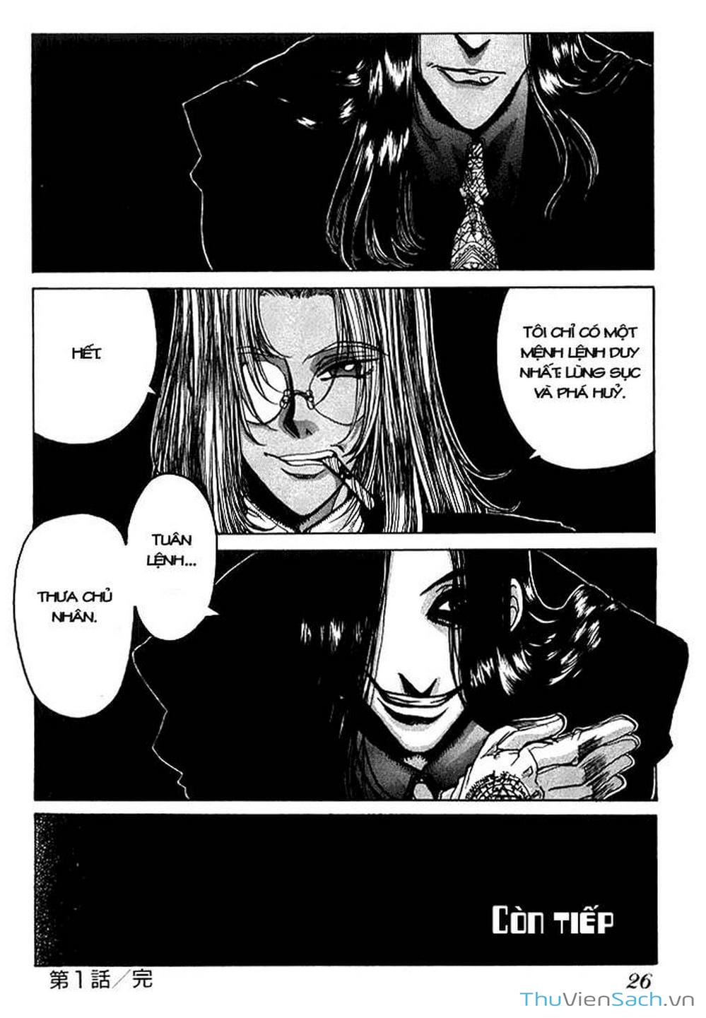 Truyện Tranh Kinh Tởm - Hellsing trang 403