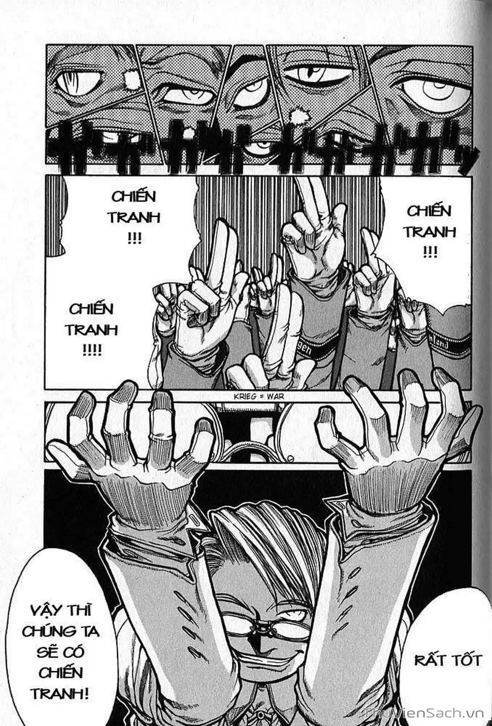 Truyện Tranh Kinh Tởm - Hellsing trang 7