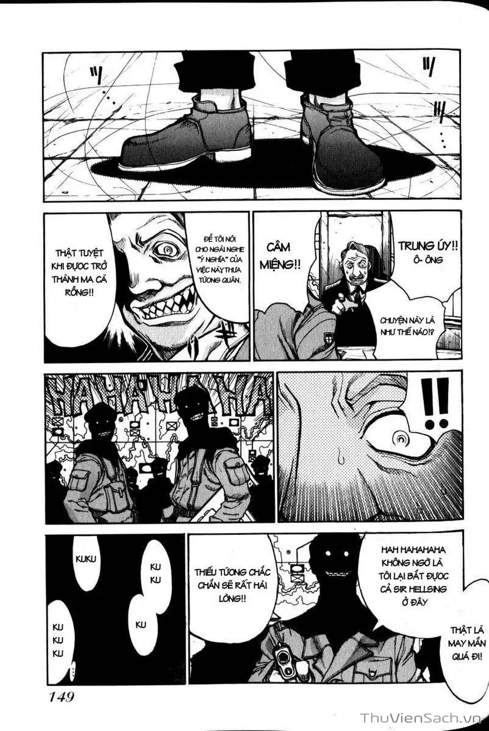 Truyện Tranh Kinh Tởm - Hellsing trang 7