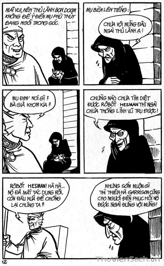 Truyện Tranh Dũng Sĩ Hesman trang 4