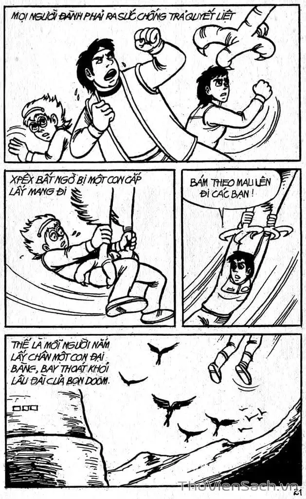 Truyện Tranh Dũng Sĩ Hesman trang 4