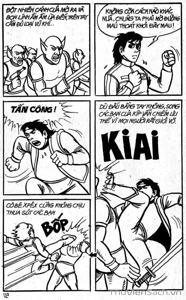 Truyện Tranh Dũng Sĩ Hesman trang 4