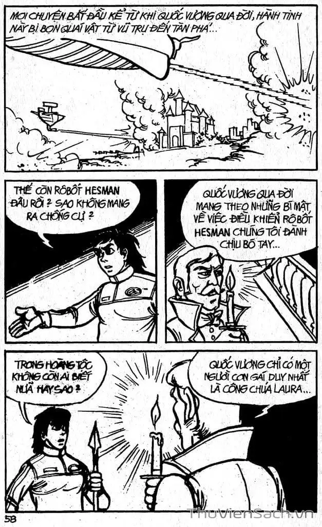 Truyện Tranh Dũng Sĩ Hesman trang 4