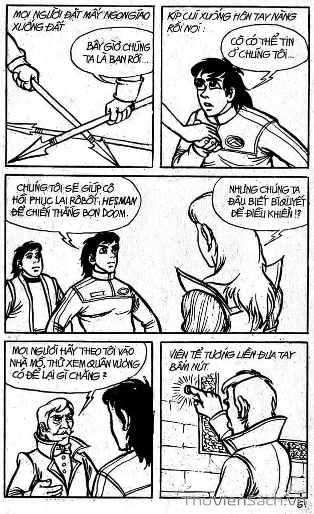 Truyện Tranh Dũng Sĩ Hesman trang 4