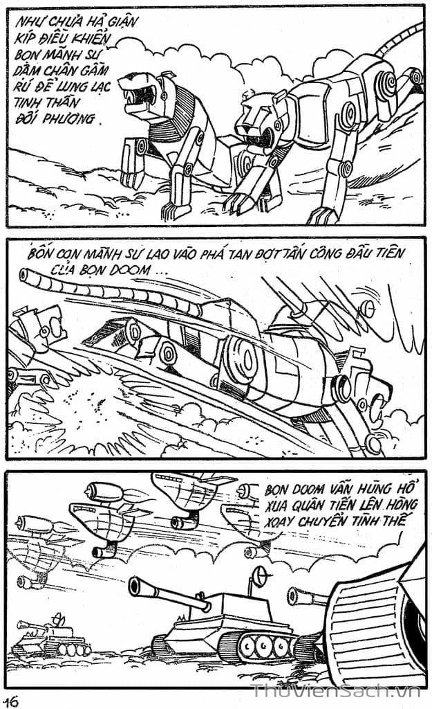 Truyện Tranh Dũng Sĩ Hesman trang 4