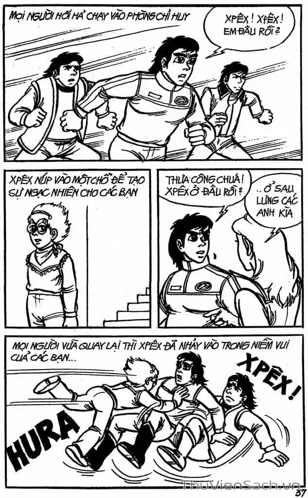 Truyện Tranh Dũng Sĩ Hesman trang 4