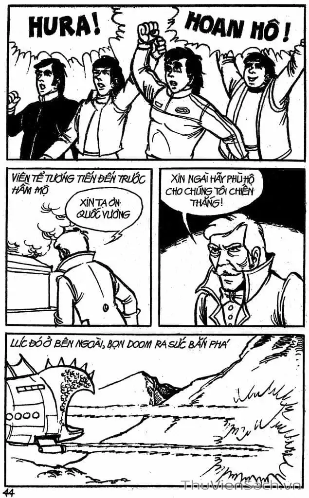 Truyện Tranh Dũng Sĩ Hesman trang 4
