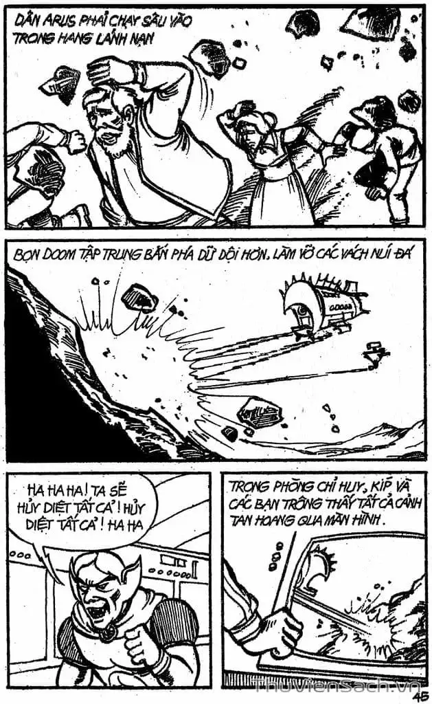 Truyện Tranh Dũng Sĩ Hesman trang 4