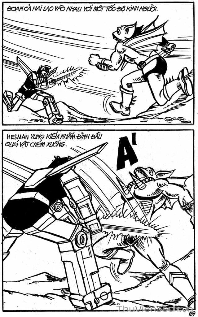 Truyện Tranh Dũng Sĩ Hesman trang 4