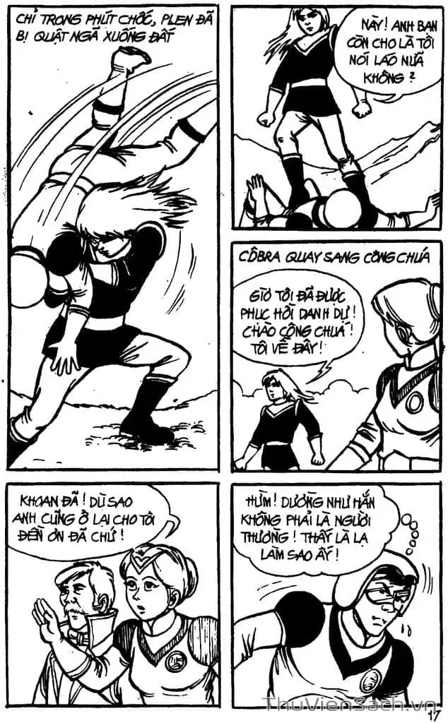 Truyện Tranh Dũng Sĩ Hesman trang 4