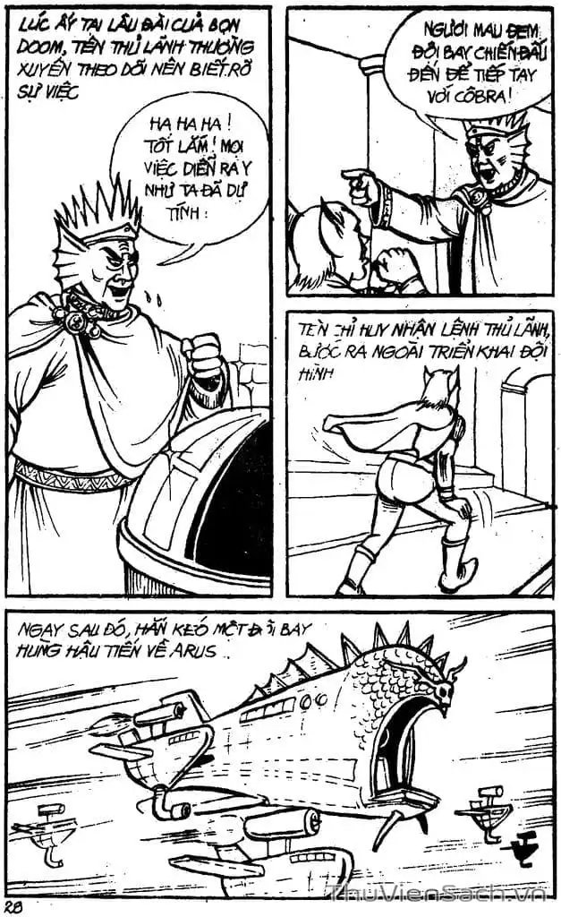 Truyện Tranh Dũng Sĩ Hesman trang 4