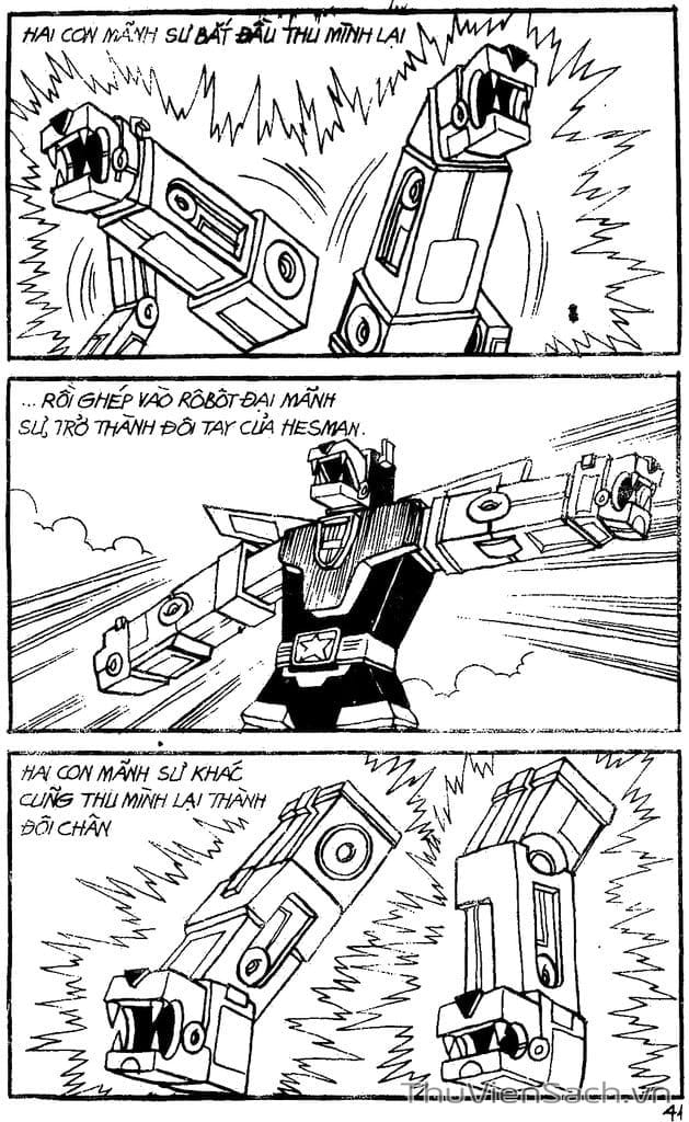 Truyện Tranh Dũng Sĩ Hesman trang 4