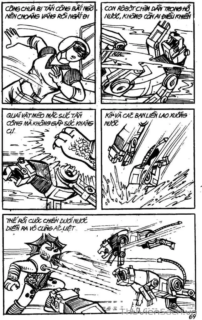 Truyện Tranh Dũng Sĩ Hesman trang 4