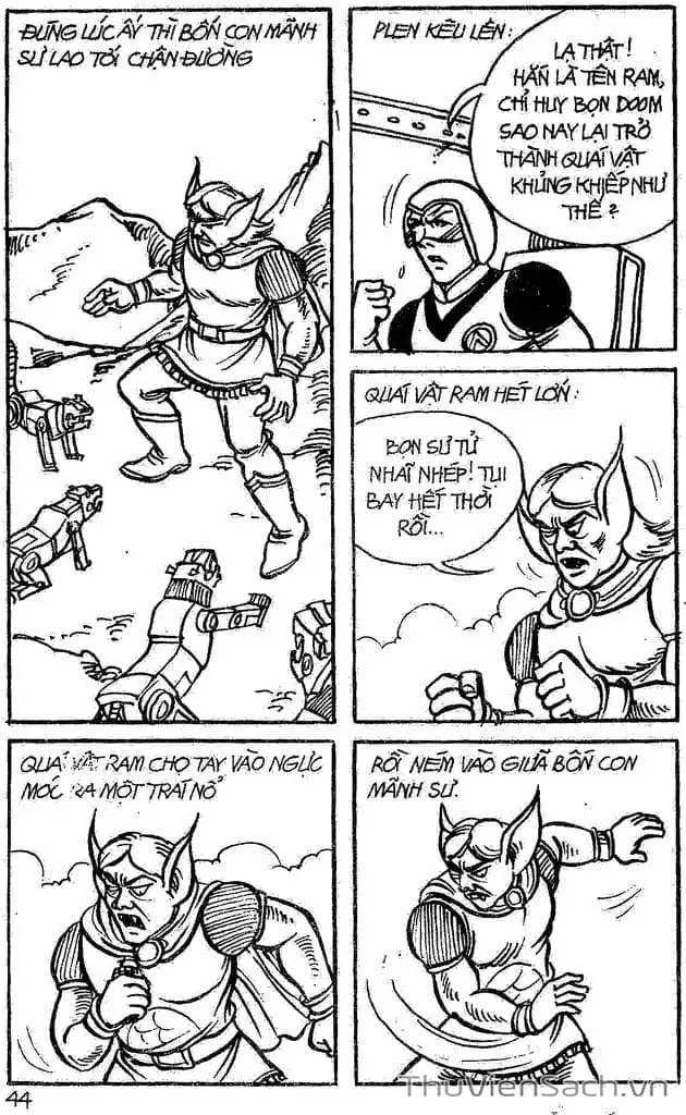 Truyện Tranh Dũng Sĩ Hesman trang 4