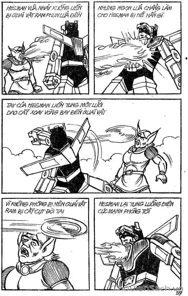 Truyện Tranh Dũng Sĩ Hesman trang 4