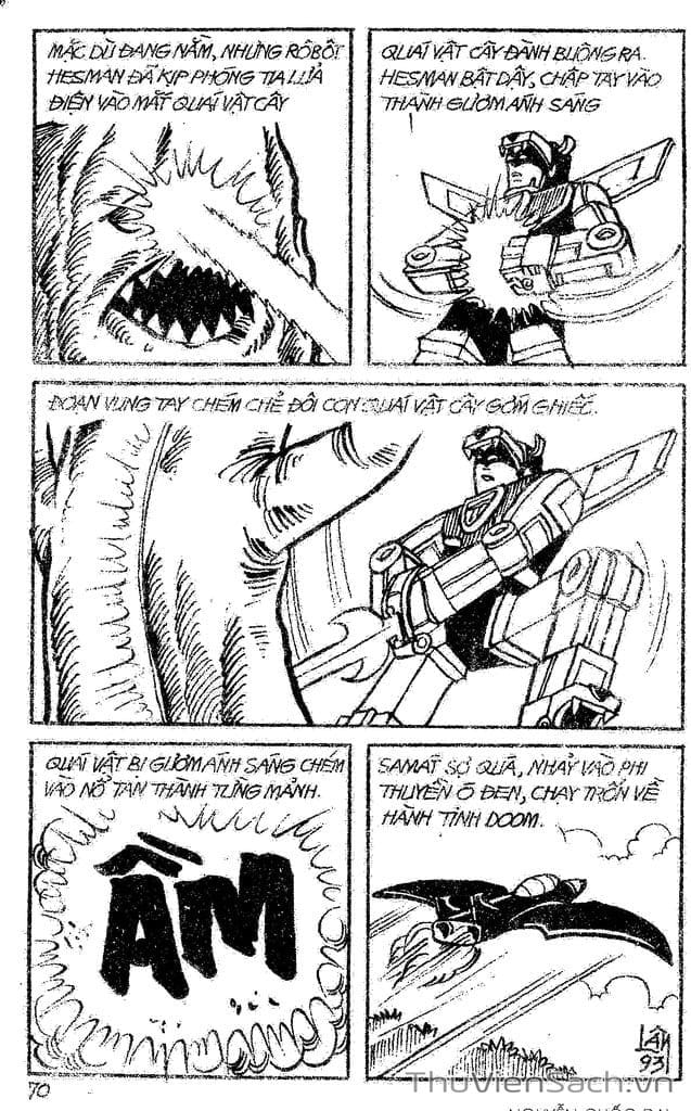 Truyện Tranh Dũng Sĩ Hesman trang 4