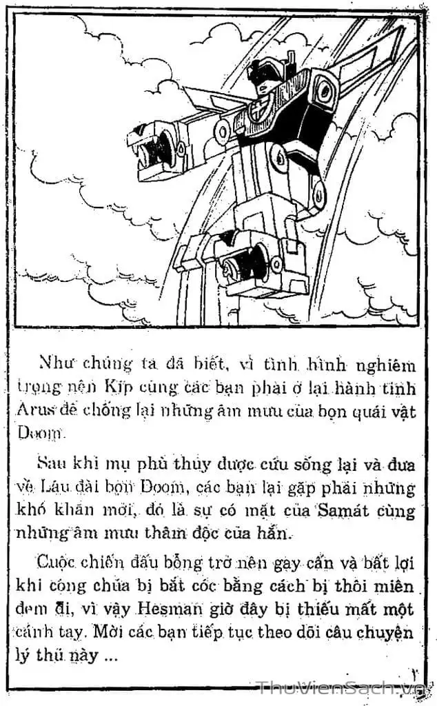 Truyện Tranh Dũng Sĩ Hesman trang 4