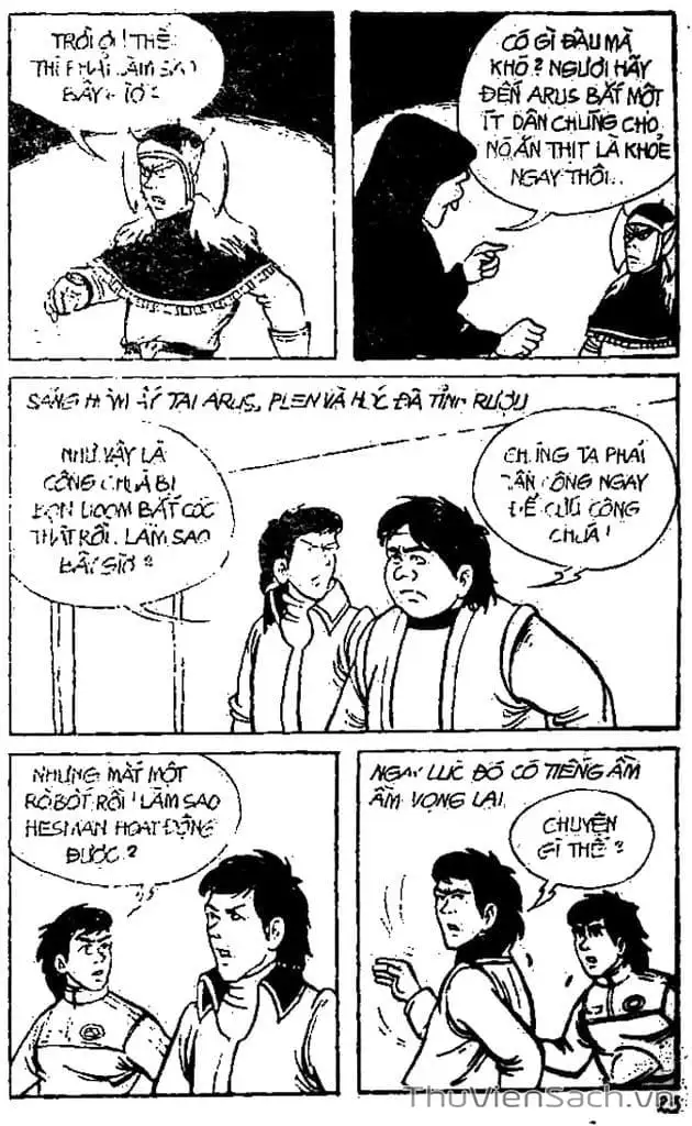 Truyện Tranh Dũng Sĩ Hesman trang 4