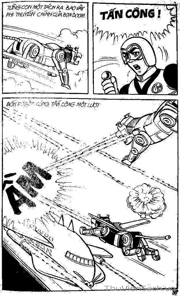 Truyện Tranh Dũng Sĩ Hesman trang 4
