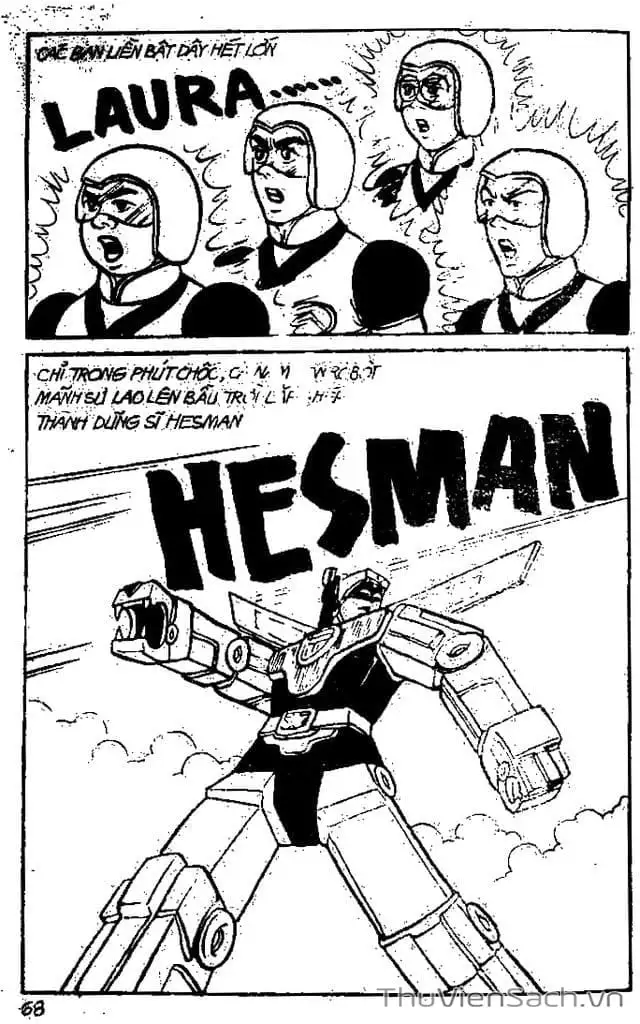 Truyện Tranh Dũng Sĩ Hesman trang 4