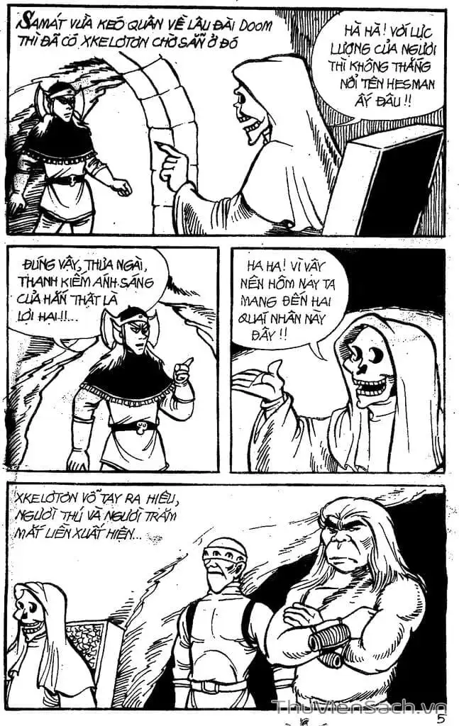 Truyện Tranh Dũng Sĩ Hesman trang 4