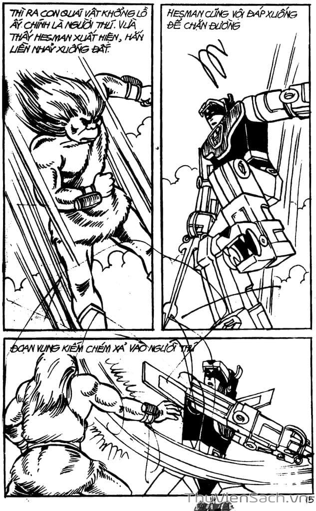 Truyện Tranh Dũng Sĩ Hesman trang 4