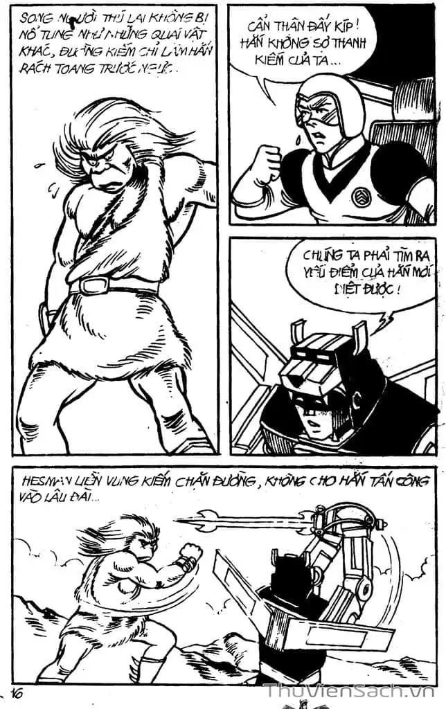 Truyện Tranh Dũng Sĩ Hesman trang 4