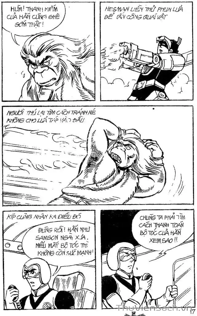 Truyện Tranh Dũng Sĩ Hesman trang 4