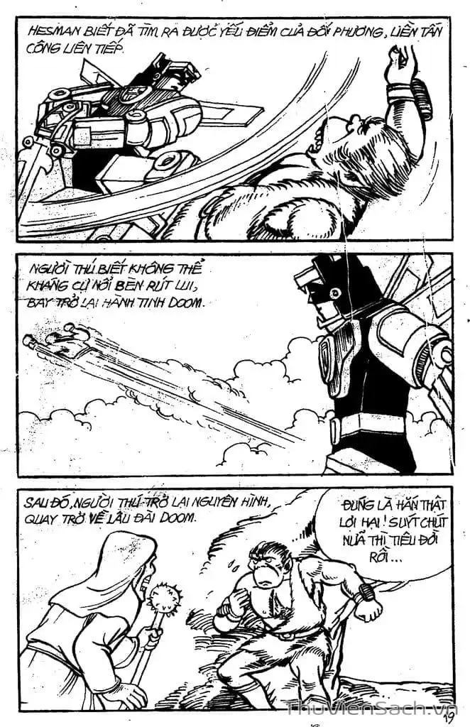 Truyện Tranh Dũng Sĩ Hesman trang 4