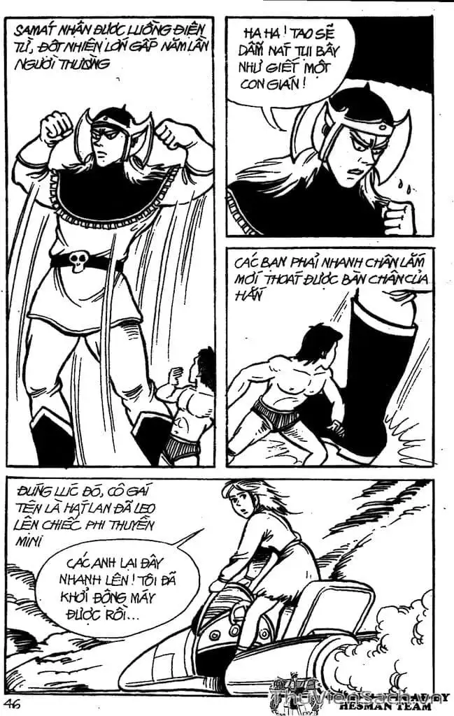 Truyện Tranh Dũng Sĩ Hesman trang 4